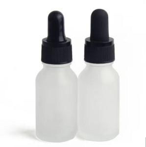 Frosted 10ml Essential Bottle Oil Dropper Serum Cosmetic Glass Bottle