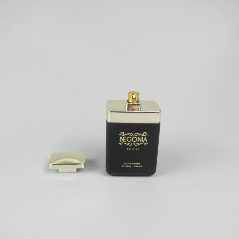 Square 100ml Perfume Glass Spray Bottle for Perfume