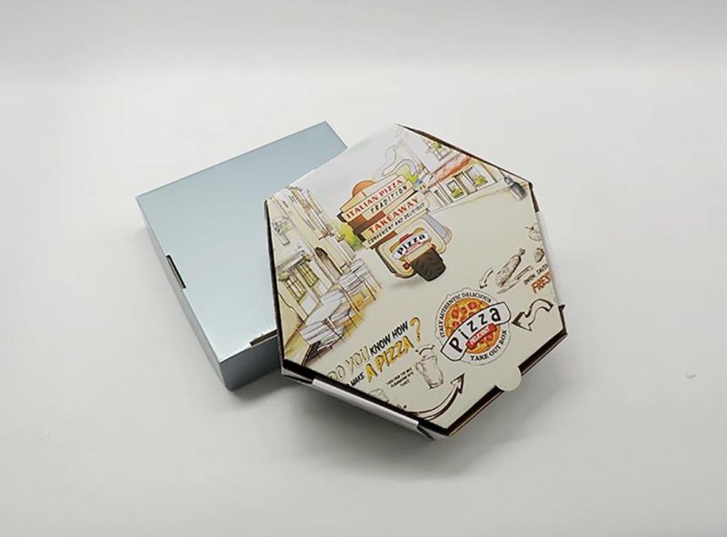 Disposable Fast Food Packaging Pizza Box for Packaging Food Packaging Box