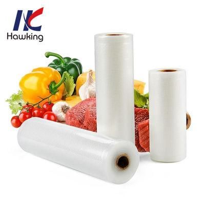 PA/PE Multilayer Co-Extrusion Embossed Vacuum Packaging Pouch