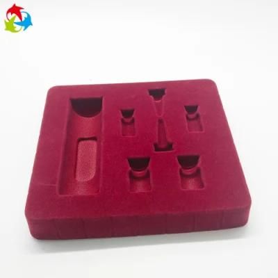 Vacuum Formed Plastic Blister Flocking Packaging