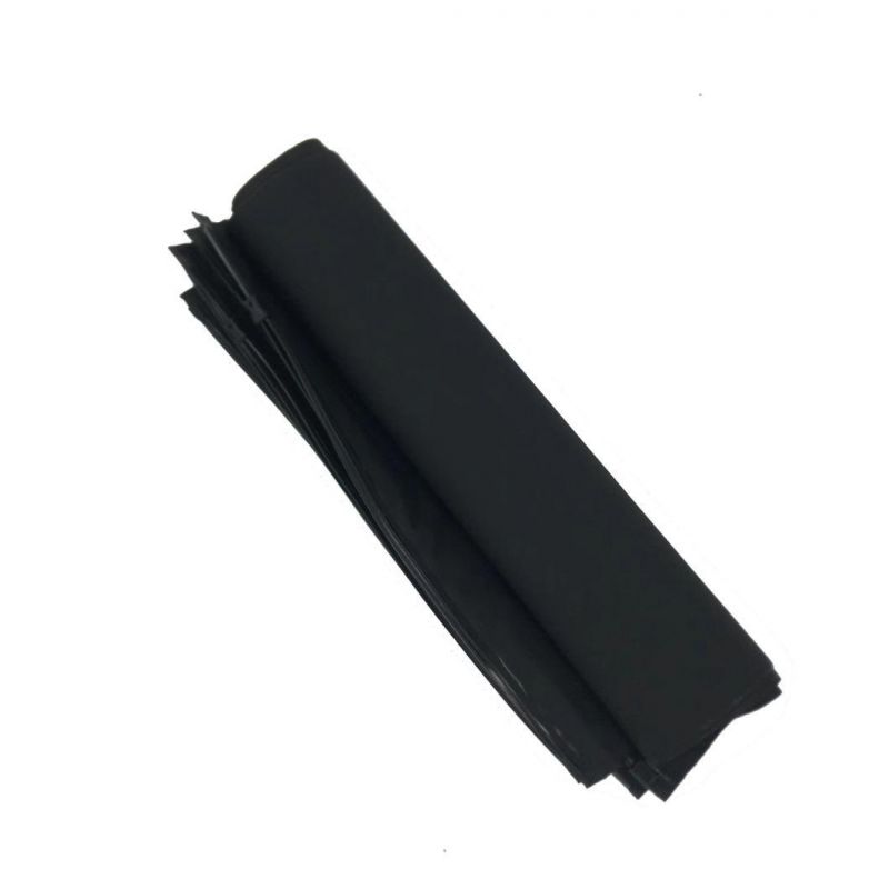 Poly Bag Black Matt Packaging Bags with Zipper 30*40cm in Stock