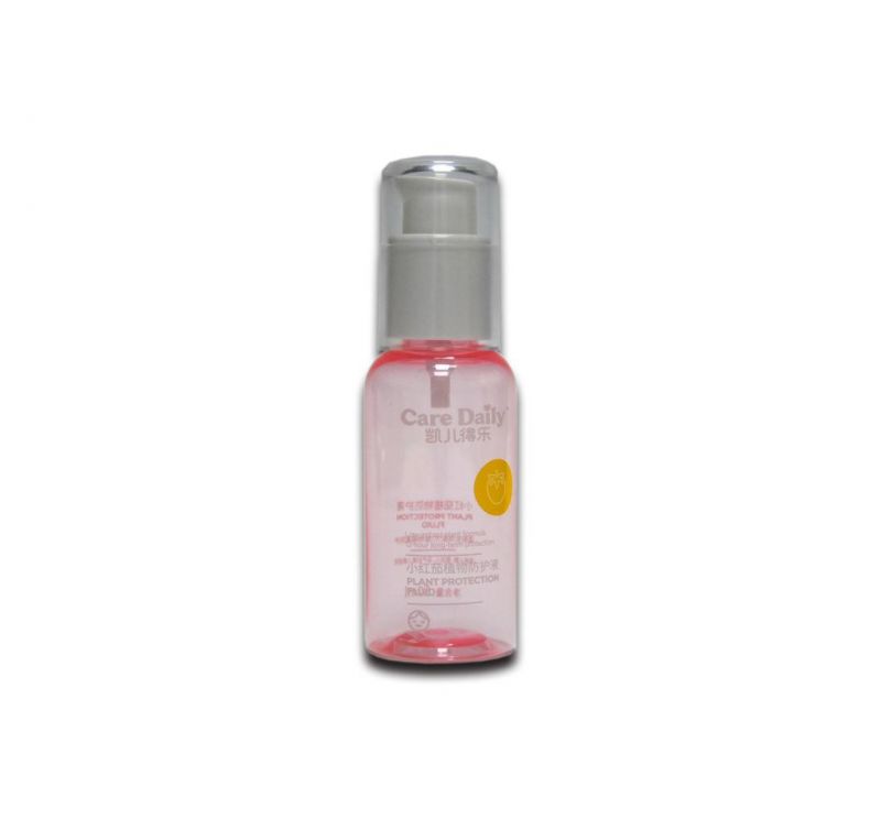 Pink 50ml Lotion Bottle Pet Plastic Packaging Cosmetic Container Hair Conditioner Essential Oil Bottle Hemp Oil Beard Oil Bottle