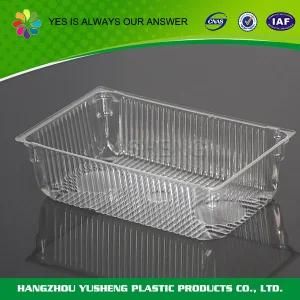Clear Blister Packaging Disposable Food Tray