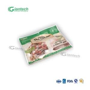 Food Grade Packaging Custom Sizes Three Side Seal Bag for Fish Pet Food with Clearwindow