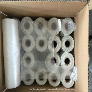 Transparent T-Shirt Plastic Bags on Roll with Large Capacity