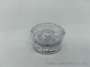 D40 Silver-Plating Screw Lid/Cap for PE Tube Diamond Shape