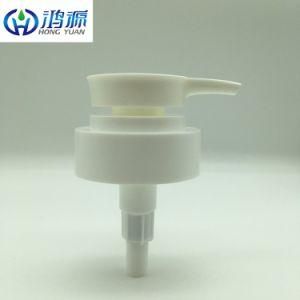 Hongyuan White Wash Manual Plastic Wholesale Lotion Pump Shampoo Lotion Pump Dispenser 33/410