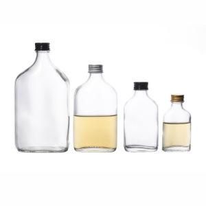 Hot Sale High Quality Empty 50ml 100ml 200ml 350ml 500ml Customize Glass Bottles with Lids Manufacturers