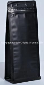 Plastic Aluminum Stand up Coffee Packaging Food Bag with Zipper