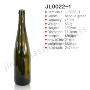 Wine Bottle / Professional Wine Bottle Manufacturer/ Glass Wine Bottle