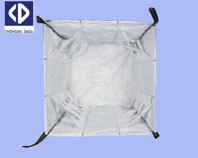 Custom 1.5 Ton FIBC Jumbo Bag with Two Side Mesh PP Super Sack Scrap