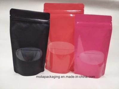 Biodegradable Standing up Packing Bag with Zipper with Clear Window China Manufacturer