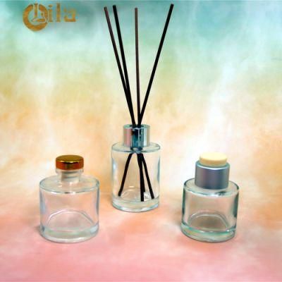 50ml, 60ml, 70ml Round Fragrance Aromatherapy Bottles Aroma Glass Bottle with Low Price