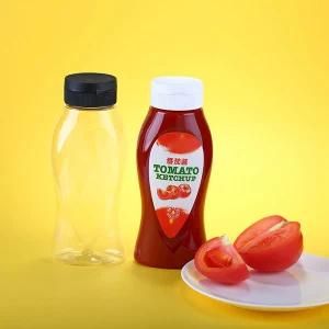 453G Plastic Squeeze Bottle Hot Sauce Bottle Tomato Ketchup Sauce Bottle Supplier