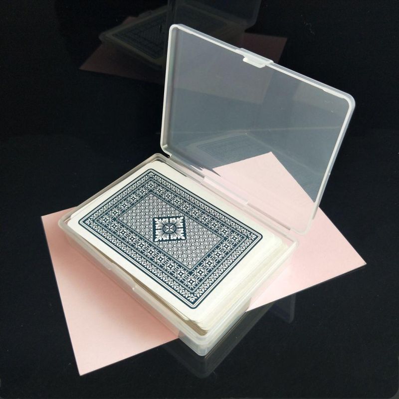 High Quality Playing Card Plastic Container Playing Card Case Box
