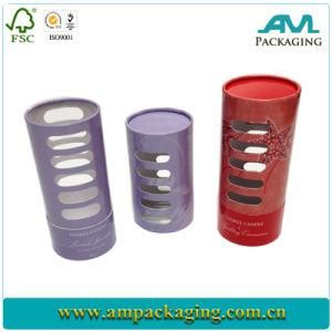 Weeding Tube Candle Paper Box with Shoulder Window
