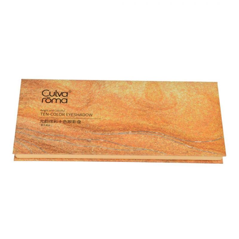 Custom OEM Empty Eyeshadow Magnetic Pallete Cardboard with Mirror Paper Paloete
