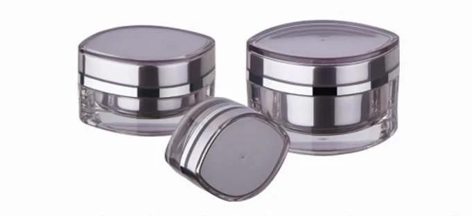 2021 PCR 8g 30g 50g Luxurious Acrylic Cream Jar for Cosmetic Packaging