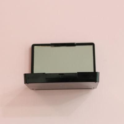 Plastic Pressed Compact Powder Case Empty Eyeshadow Container Case Customized Cosmetic Packaging