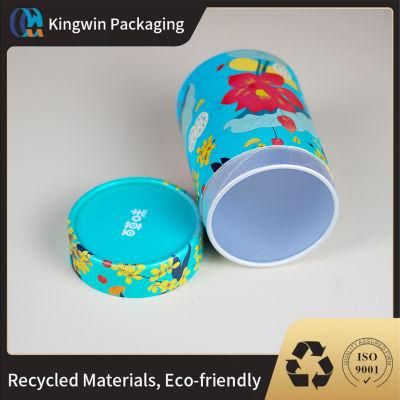 Custom Food Grade Tube Packaging Recycled Paper Tubes Tea Tube Packaging