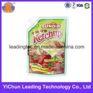 Ketchup Special Shape OEM Plastic Packaging Bag