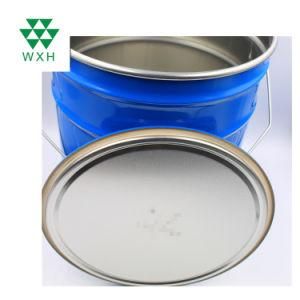 25L Chemical Tin Bucket Metal Pail with Lock Ring Lid