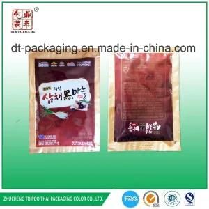 Custom Alumiunm Foil Easy Tear Material Black Garlic Juice Packaging