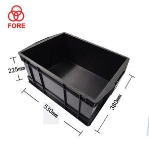 Antistatic Plastic Container Black ESD Crate