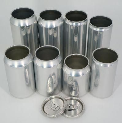250 Ml 330 Ml 355 Ml 500 Ml Empty Aluminum Cans for Soft Drink