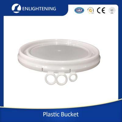 20 Litre Heavy Duty Plastic Cleaning Bucket Pail with Lid &amp; Handle