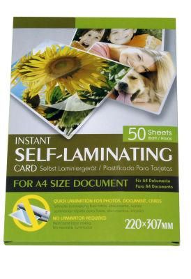 Instant Self-Laminating Card for A4 Size (F-APET)
