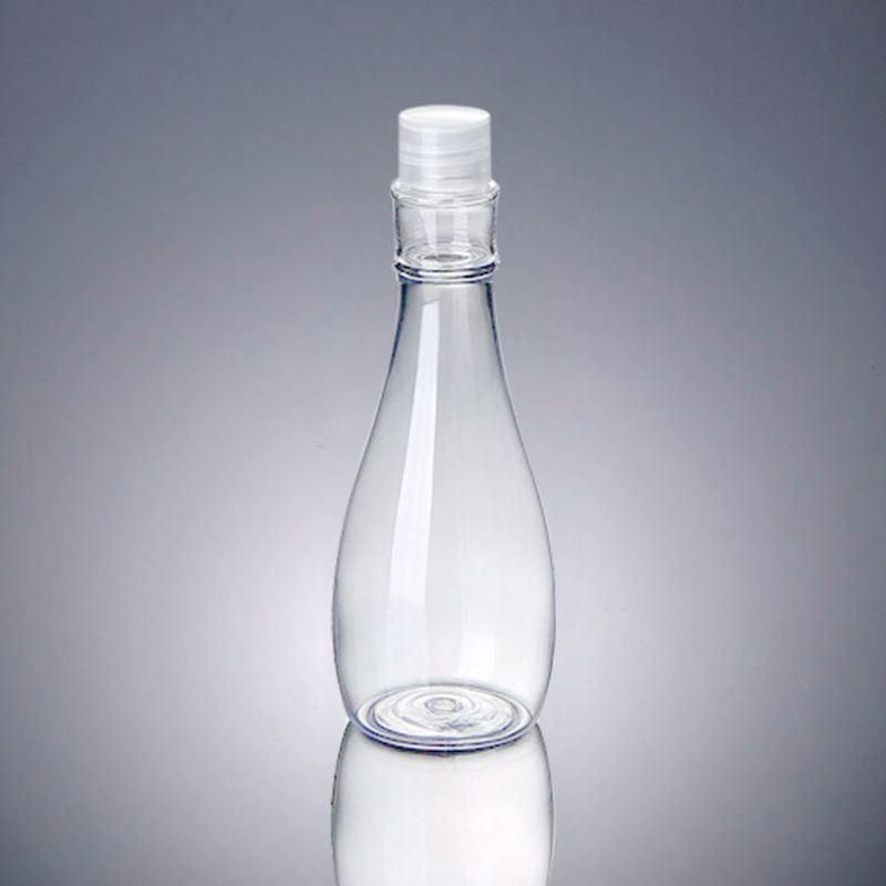 150ml Gourd Bottle Transparent Glossy Cover Toner Bottle Cosmetic Plastic Bottle