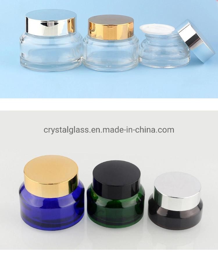 Custome Colors Cream Bottle for Oblique Shoulder 15g 30g 50g