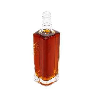 750ml Flint High Quality Super Glass Vodka Bottle