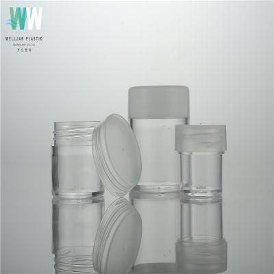Cosmetic Sample 250ml PS Plastic Cream Jar with Cap
