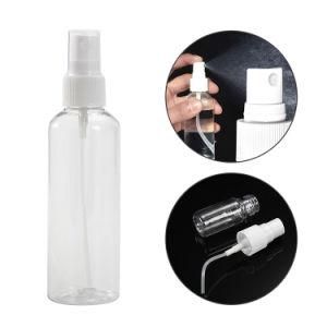Wholesale Stock Product Round Shoulder 50ml Pet Cosmetic Spray Bottle Facial Toner Mist Spray Bottle