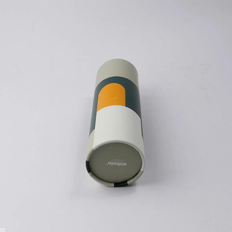 Custom Dry Resistance Seal Packaging Box Green Original Paper Tube