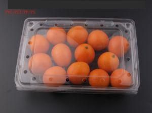 Clear Container Pet PVC Plastic Disposable Fruits Tray