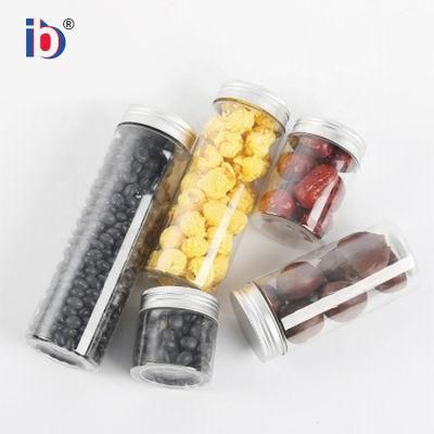 Pet Bottle Canister Box Packaging Cans Jars Kaixin Round Shape 85mm Plastic Jar-2