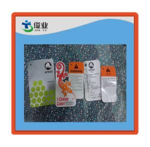 Plastic Clothing Hangtag with Gloss Oil on Surface