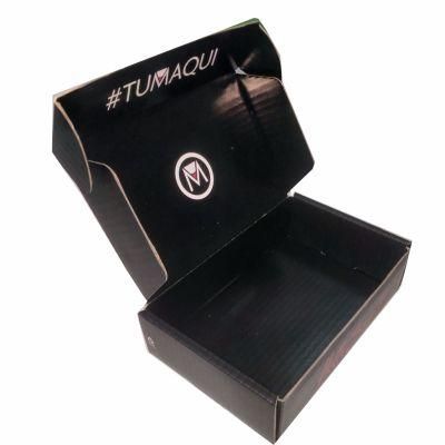 Matt Lamination Black Paper Packing Box