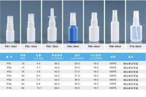 PE Nasay Spray Bottle Plastic Bottle for Nasal Use