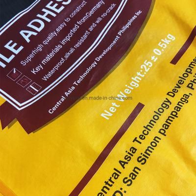 China Manufacturer PE Block Bottom Discharge Woven Valve Pocket Bag 50kg 25kg 20kg Recycled PP Valve Packing Sack