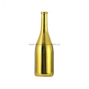 Electroplated Vodka/Whisky/Tequila/Gin Glass Custom 750ml Bottles