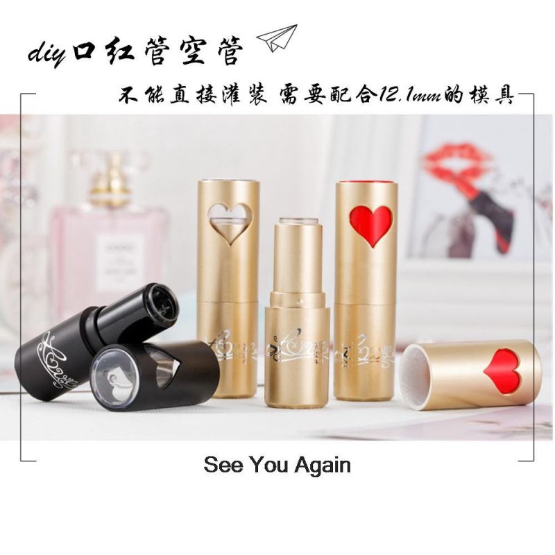 New Round Heart Multi-Color Lipstick Tube High-Grade Lipstick Tube