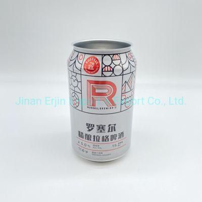 Customer Logo Print Package Aluminum Beer Bottle 200ml 330ml