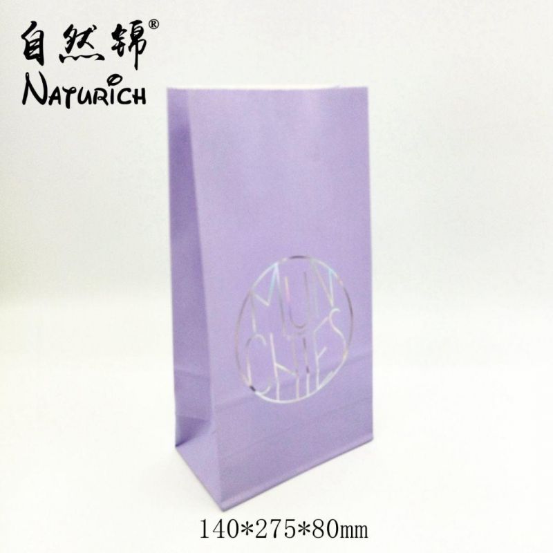 1-6 Colors Print Sharp Bottom Fried Chicken Greaseproof Paper Bag