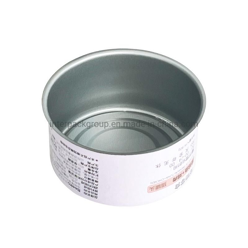 634# Pet Food Tin Can Little Empty Metal Box Fish Can for Pet