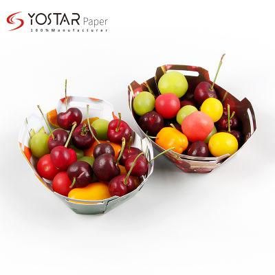 Food Packaging Biodegradable Disposable Supplier Containers Fruit Paper Box
